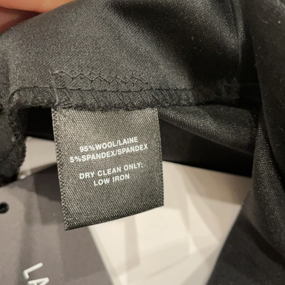 Lafayette 148NY black pencil midi/maxi skirt 40" - Picture 15 of 16